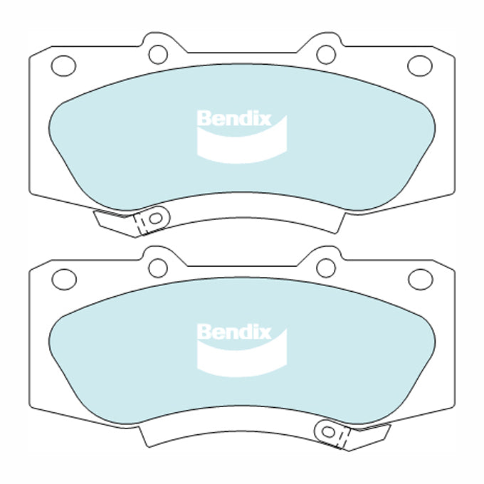 Bendix Heavy Duty Disc Pads DB2221HD