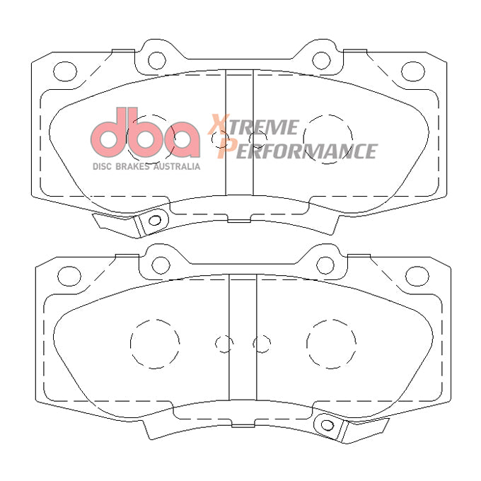 DBA Xtreme Performance Disc Pads DB2221XP