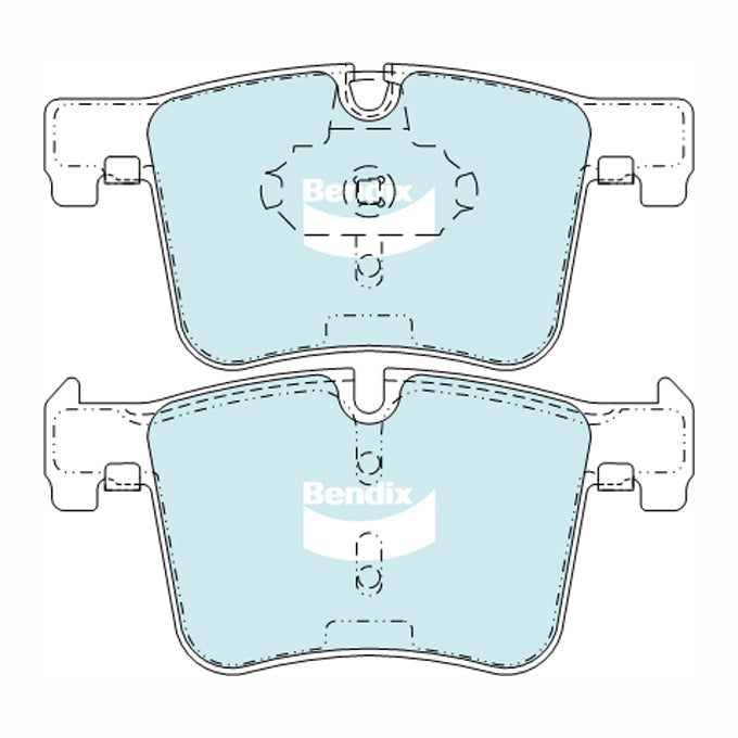 Bendix Euro+ Disc Pads DB2223EU