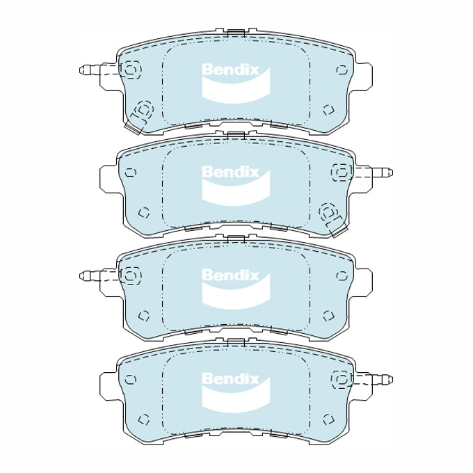 Bendix Heavy Duty Disc Pads DB2244HD