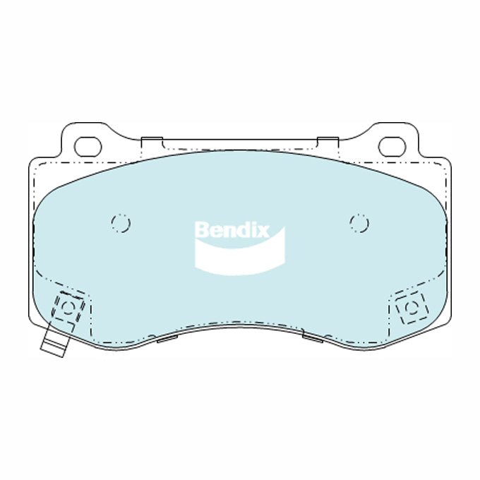 Bendix Heavy Duty Disc Pads DB2259HD