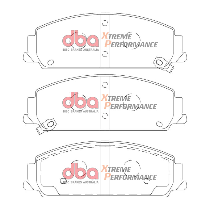 DBA Xtreme Performance Disc Pads DB2266XP