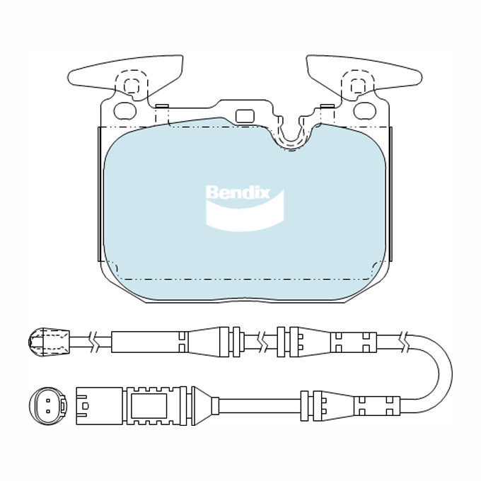 Bendix Euro+ Disc Pads DB2299EU