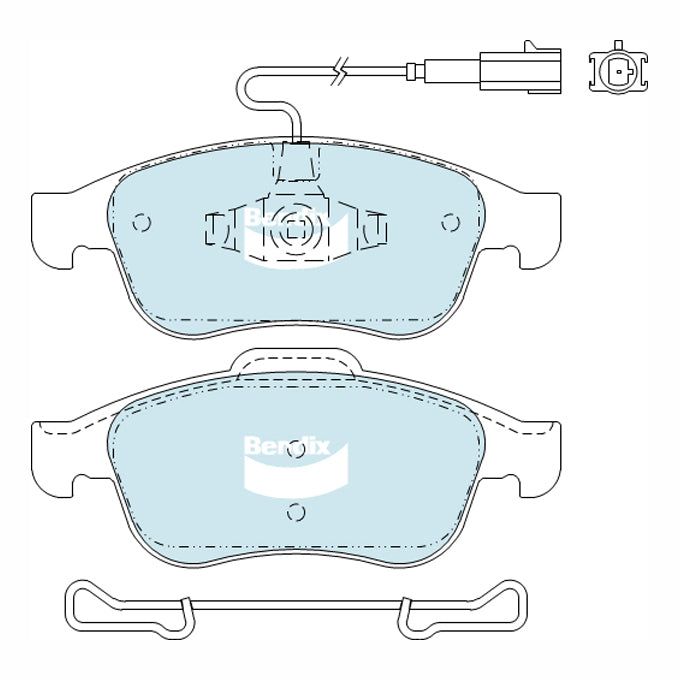 Bendix Euro+ Disc Pads DB2312EU