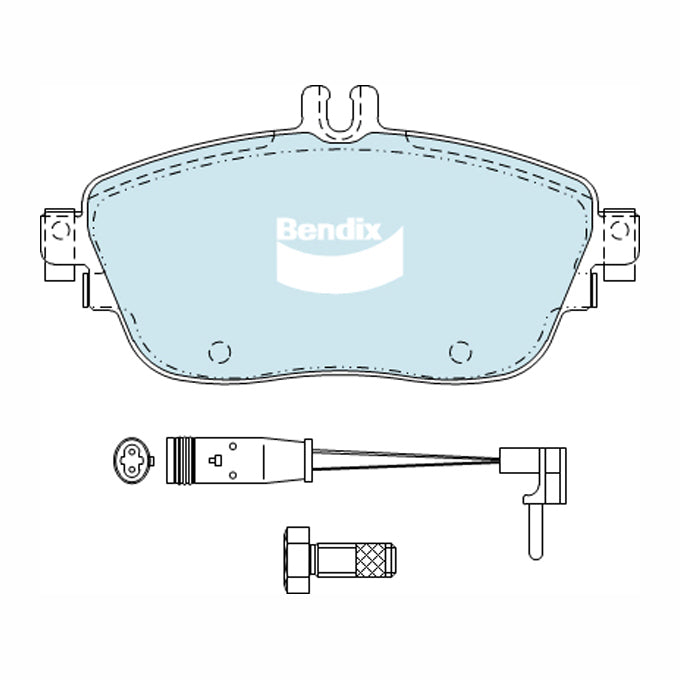 Bendix Euro+ Disc Pads DB2315EU