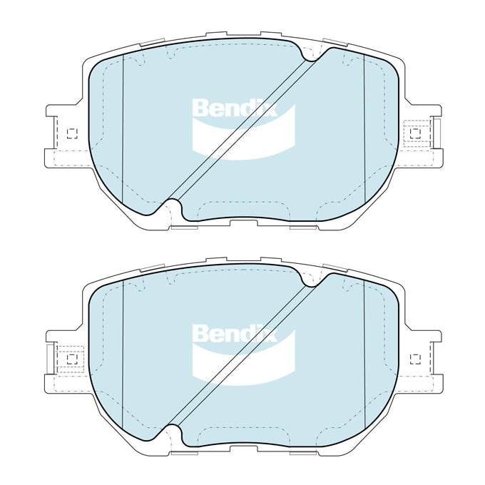 Bendix GCT Disc Pads DB2321GCT