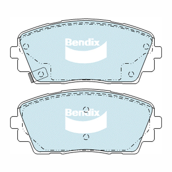 Bendix GCT Disc Pads DB2325GCT