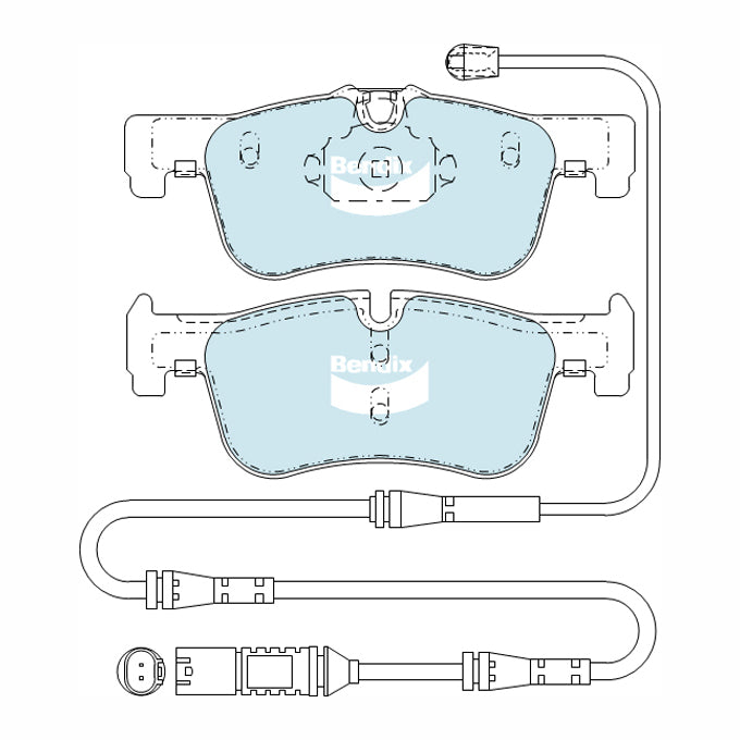Bendix Euro+ Disc Pads DB2332EU