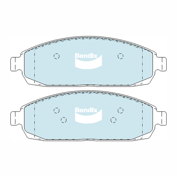 Bendix 4WD Disc Pads DB2333-4
