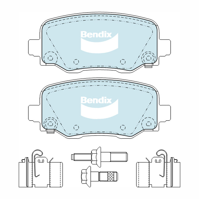 Bendix 4WD Disc Pads DB2338-4