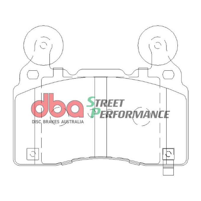 DBA Street Performance Disc Pads DB2358SP