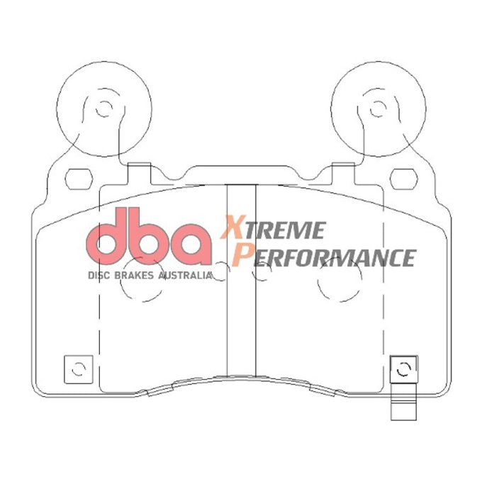 DBA Xtreme Performance Disc Pads DB2358XP