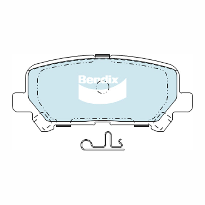 Bendix Heavy Duty Disc Pads DB2368HD