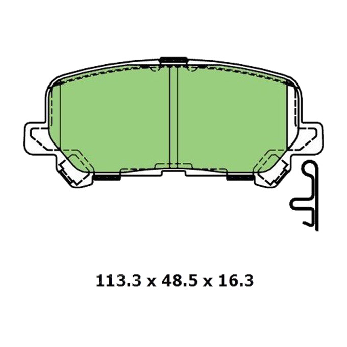 Protex Ultra 4WD Brake Pads DB2368F