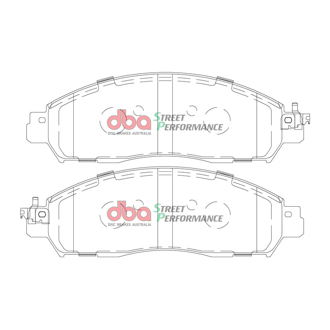 DBA Street Performance Disc Pads DB2374SP