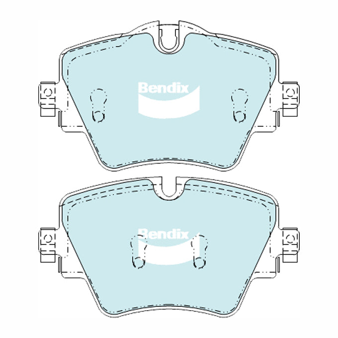 Bendix Euro+ Disc Pads DB2377EU