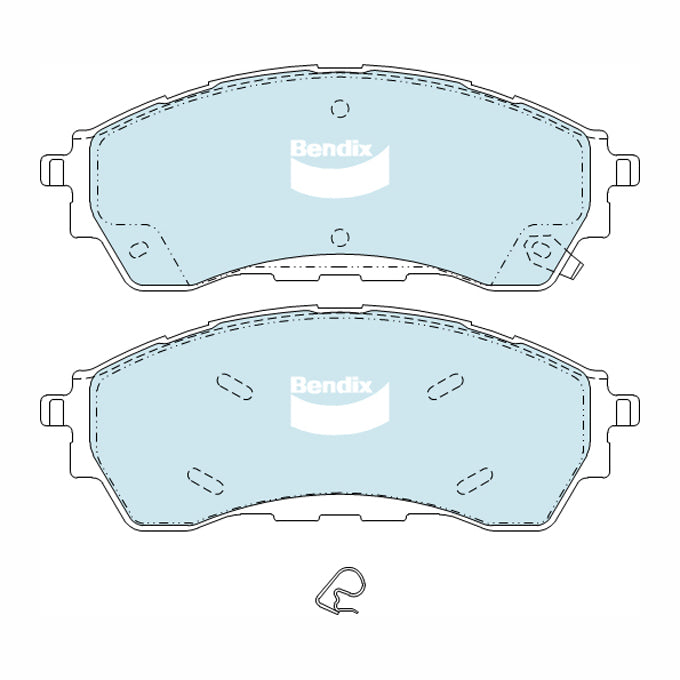Bendix 4WD Disc Pads DB2379-4