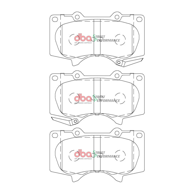 DBA Street Performance Disc Pads DB2380SP