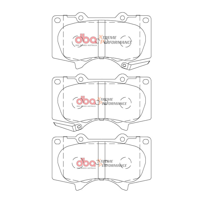 DBA Xtreme Performance Disc Pads DB2380XP