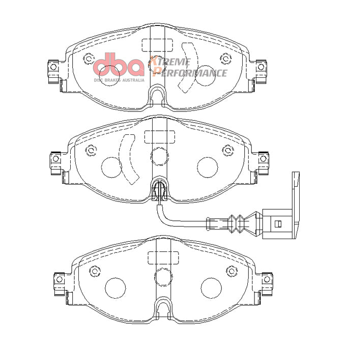 DBA Xtreme Performance Disc Pads DB2383XP