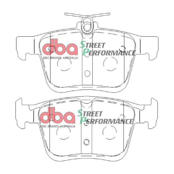 DBA Street Performance Disc Pads DB2384SP