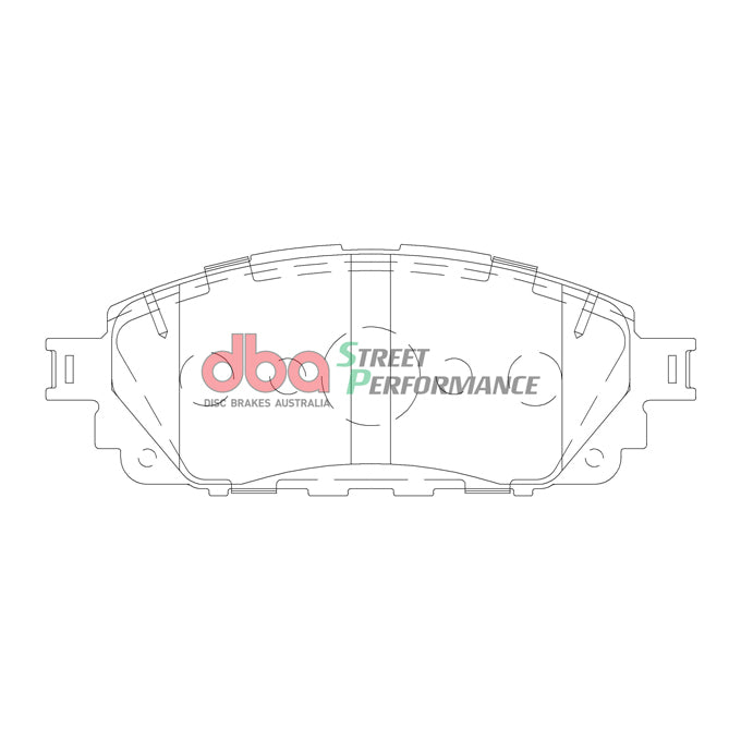 DBA Street Performance Disc Pads DB2396SP