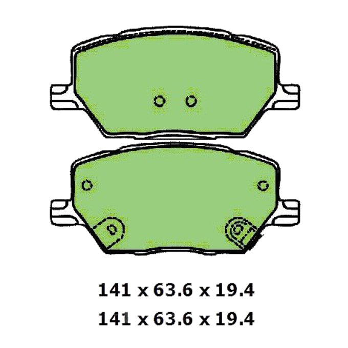 Protex Ultra 4WD Brake Pads DB2399F