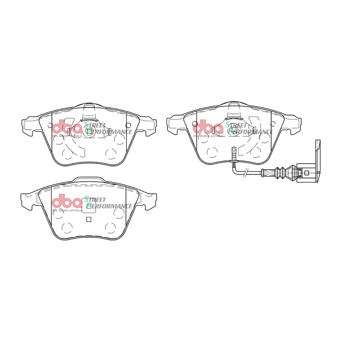 DBA Street Performance Disc Pads DB2402SP