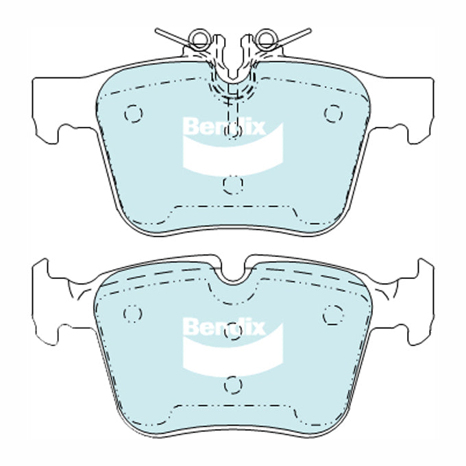 Bendix Euro+ Disc Pads DB2404EU