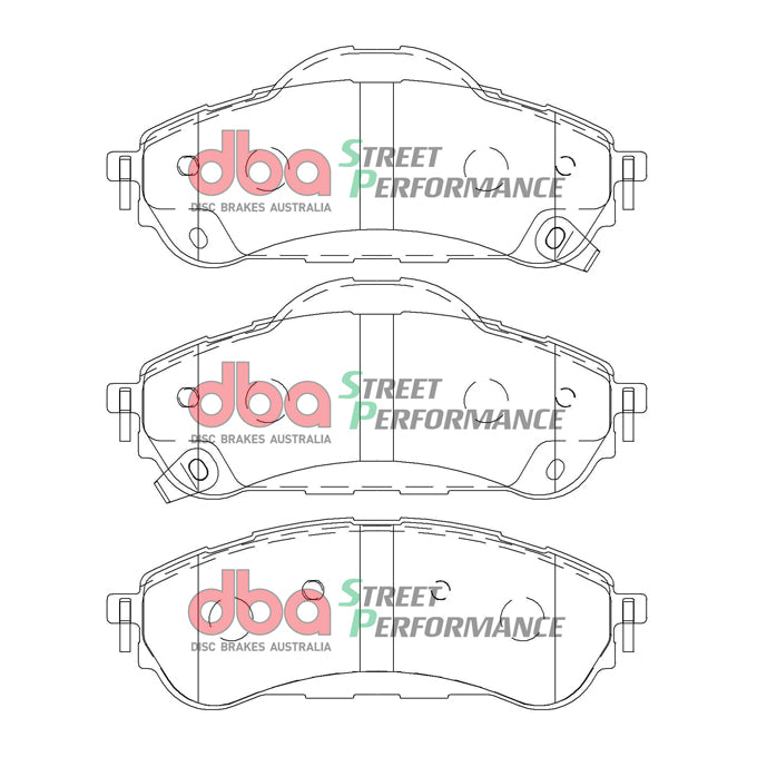 DBA Street Performance Disc Pads DB2411SP