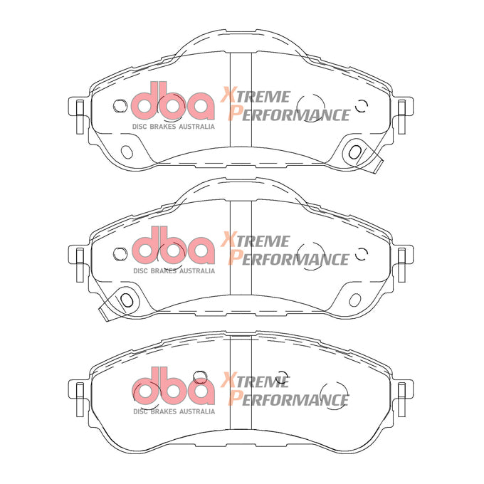 DBA Xtreme Performance Disc Pads DB2411XP