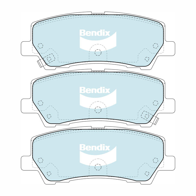 Bendix GCT Disc Pads DB2412GCT