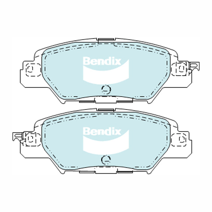 Bendix GCT Disc Pads DB2414GCT