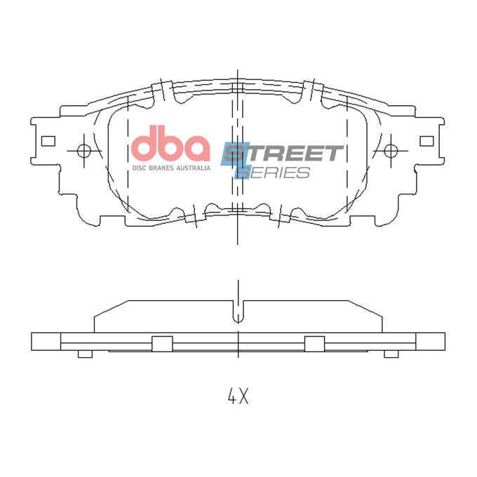 DBA Street Series Disc Pads DB2419SS