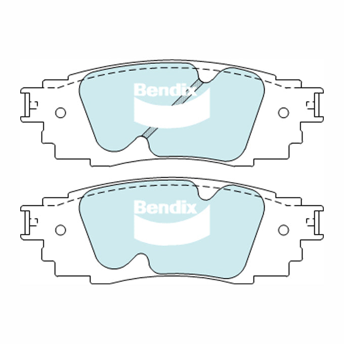 Bendix 4WD Disc Pads DB2426-4