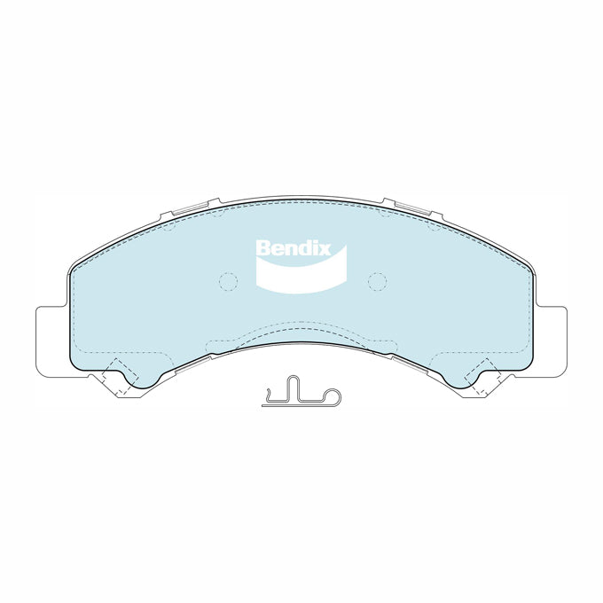 Bendix Heavy Duty Disc Pads DB2432HD