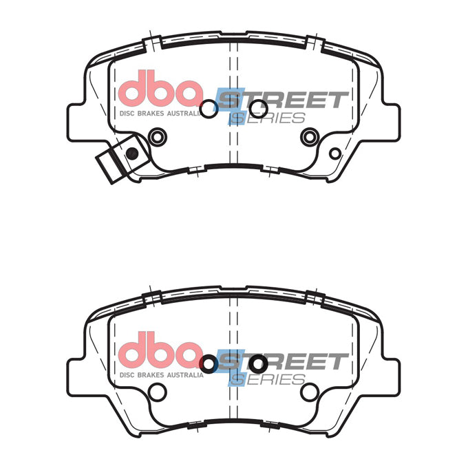 DBA Street Series Disc Pads DB2443SS