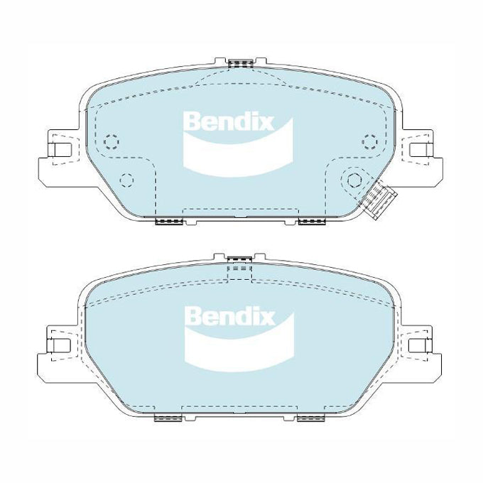Bendix 4WD Disc Pads DB2450-4