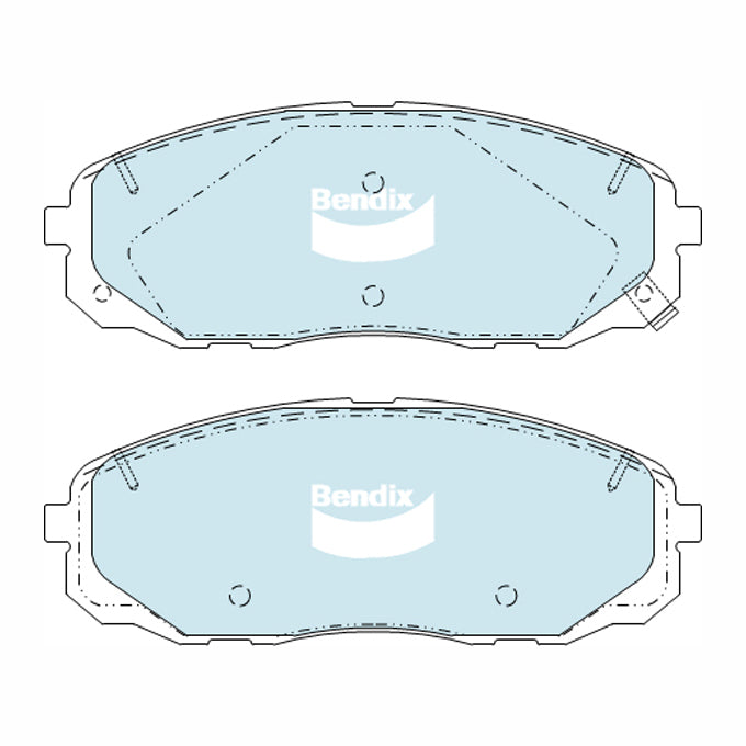 Bendix Heavy Duty Disc Pads DB2454HD