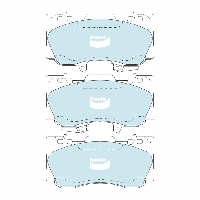 Bendix GCT Disc Pads DB2475GCT
