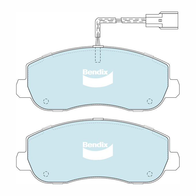 Bendix Heavy Duty Disc Pads DB2476HD