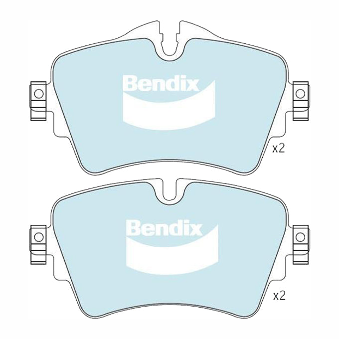 Bendix Euro+ Disc Pads DB2493EU