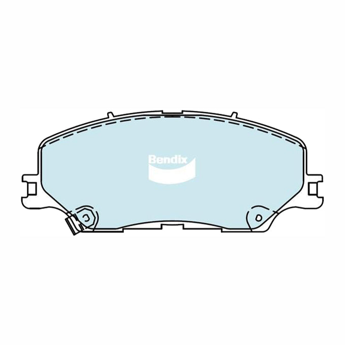 Bendix 4WD Disc Pads DB2533-4