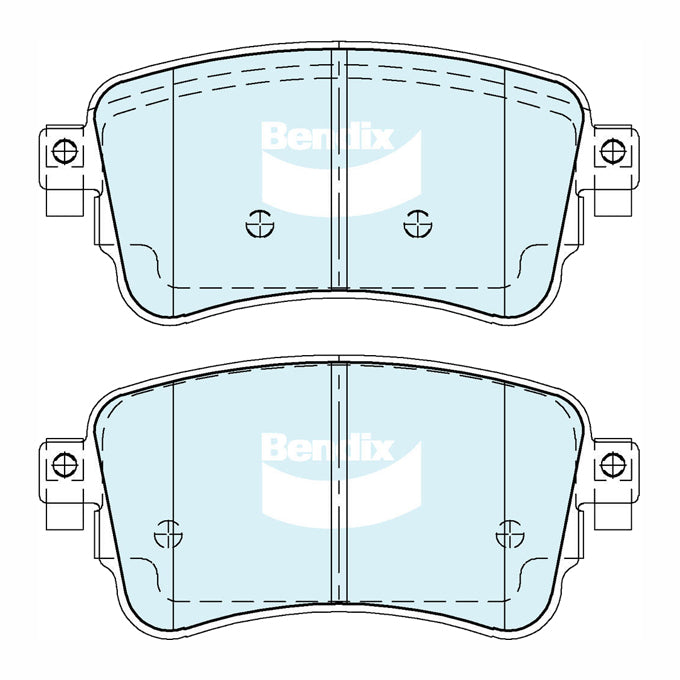 Bendix Euro+ Disc Pads DB2548EU