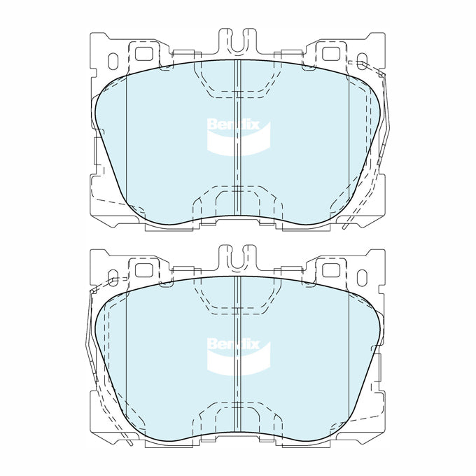 Bendix Euro+ Disc Pads DB2620EU