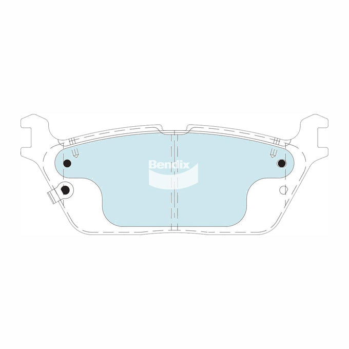 Bendix Heavy Duty Disc Pads DB2636HD