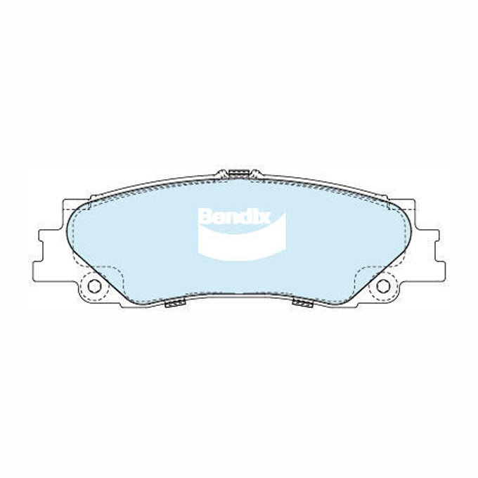 Bendix Heavy Duty Disc Pads DB2640HD