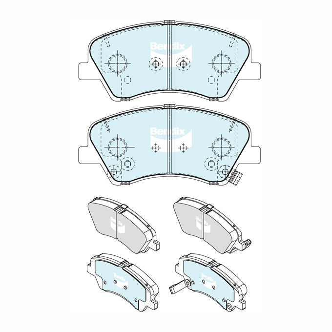Bendix GCT Disc Pads DB2648GCT