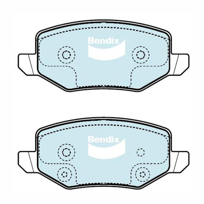 Bendix GCT Disc Pads DB2653GCT