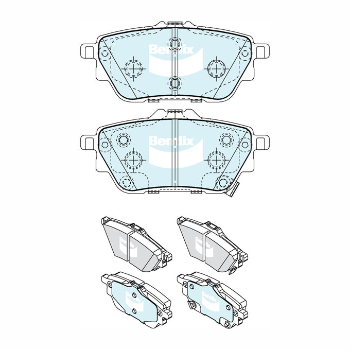 Bendix GCT Disc Pads DB2669GCT